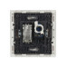 FORTE&PIANO Розетка двойная TV+RJ45 кат.6 FP237 белый IEK FORTE&PIANO Розетка двойная TV+RJ45 кат.6 FP237 белый IEK