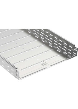 ESCA Лоток перфорированный 80х500х3000 RAL 9016 IEK