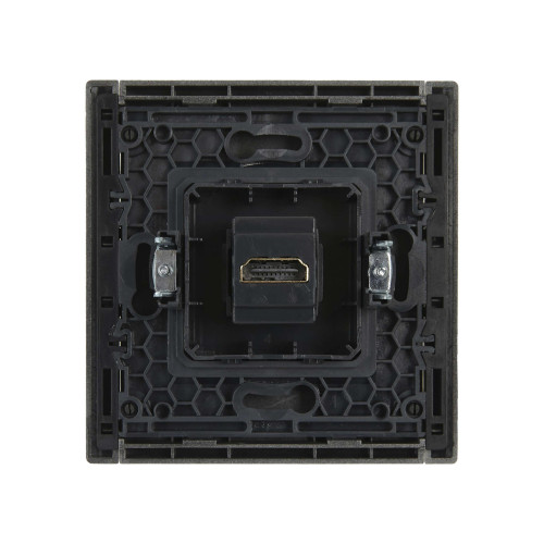 FORTE&PIANO Розетка HDMI FP540 сталь IEK