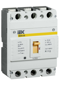 Выключатель автоматический ВА44-35 3Р 200А 25кА IEK