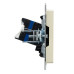BRITE Розетка компьютерная RJ45 кат.6 РК11-БрКр бежевый IEK BRITE Розетка компьютерная RJ45 кат.6 РК11-БрКр бежевый IEK