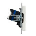 BRITE Розетка компьютерная двойная RJ45 кат.6 РК11-2-БрБ белый IEK BRITE Розетка компьютерная двойная RJ45 кат.6 РК11-2-БрБ белый IEK