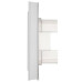 BRITE Рамка 1-местная IP44 РУ-1-БрАБ-44 арктический белый IEK BRITE Рамка 1-местная IP44 РУ-1-БрАБ-44 арктический белый IEK