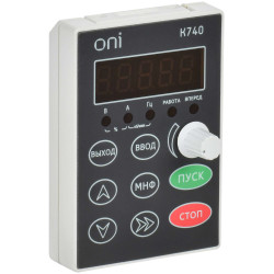 Пульт LCD типоразмер 2 для К740 ONI