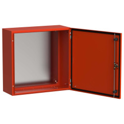 TITAN 5 Корпус металлический ЩМП-60.60.25 УХЛ1 IP66 RAL3020 красный IEK